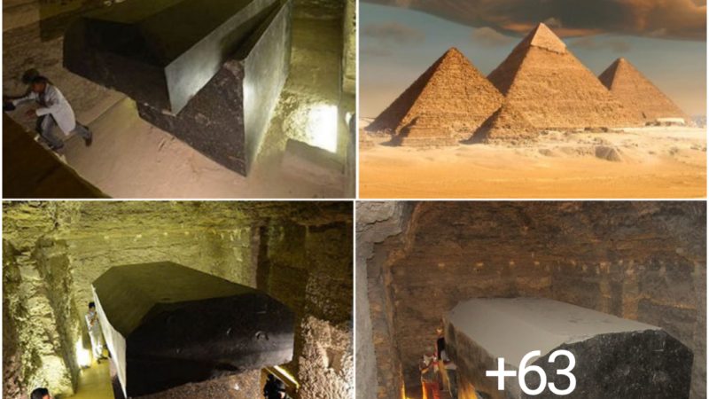 MYSTERY coffin-like boxes have been discovered near ancient pyramids in Egypt – leading many to believe they’ve been built by aliens