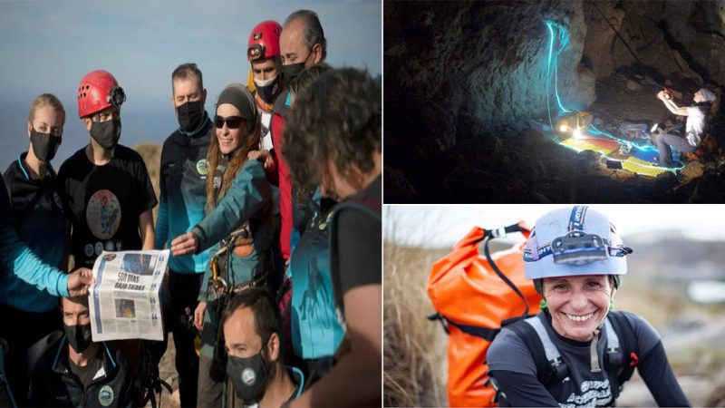 A Spanish athlete spent 500 days alone in a cave — for science