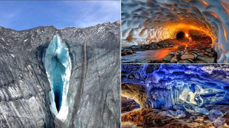 The most Ьіzаггe ice caves in the world