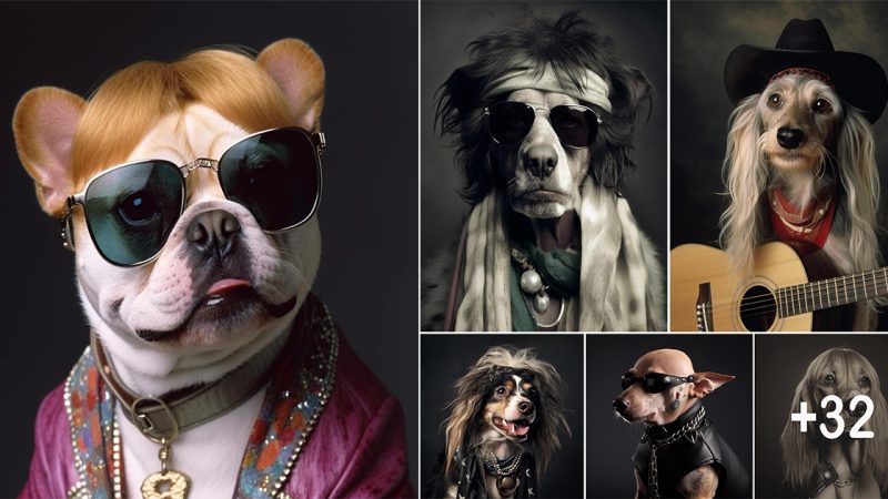 when dogs become rock stars