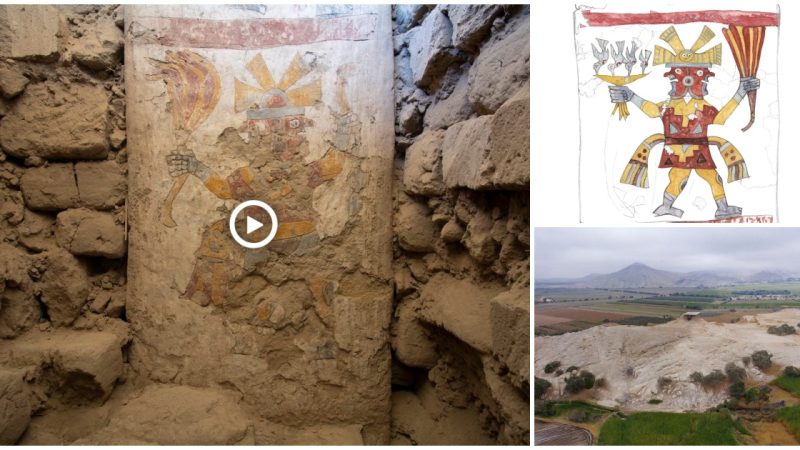 Archaeologists in Peru Discover 1,400-Year-Old Murals of Two-Faced Men