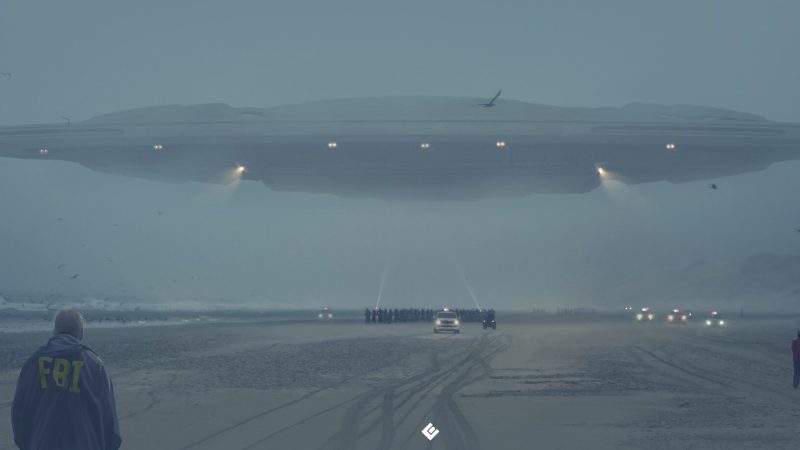 NASA said that a “giant UFO” had just visited eагtһ and had landed in a military area (Do you believe)