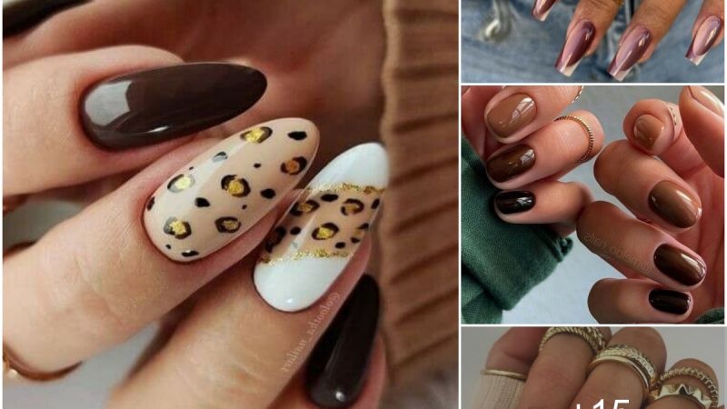 17+ Gorgeous brown nail ideas you must try this season!