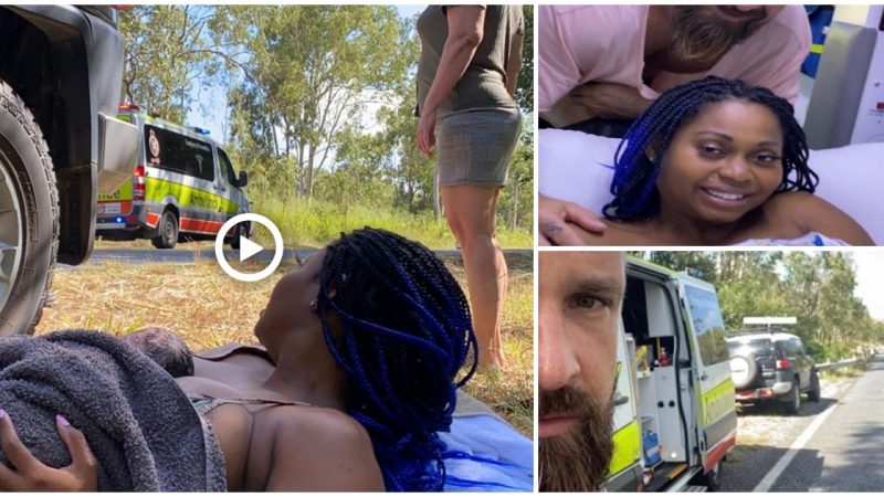 A pregnant Queensland woman Muм Gaʋe gives birth on the roadside