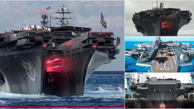 US Testing its New Gigantic $13 Billion Aircraft Carrier