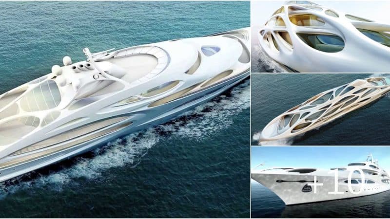 Zaha Hadid’s Futuristic Superyacht Revealed – Elite Traveler