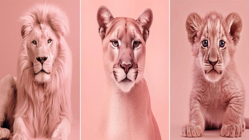 Pink Fills the Animal World