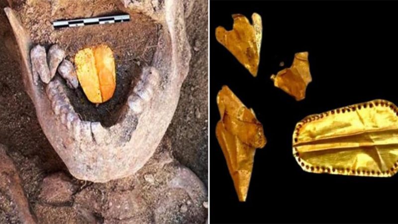 Ancient Mummy in Alexandria Reveals Golden Tongue Burial Ritual