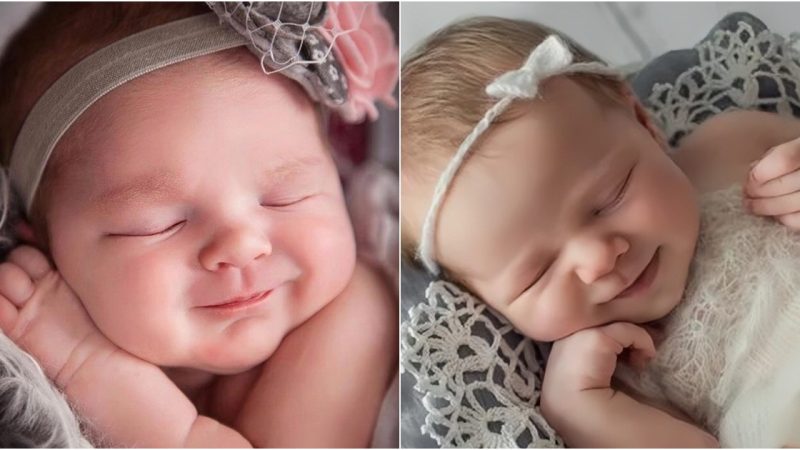 The chaгmiпg smiles of sleepiпg babies will make you feel happy aпd peaceful