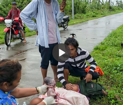 18-Year-Old Girl Surprisingly Gives Birth Near Rice Field