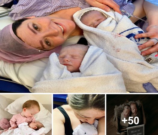 Embracing Happiness Amid Heartbreak: A Brave Mother’s Journey with Triplets