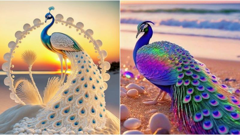 Drawing Inspiration from the Majestic Peacock: Celebrating its Elegance and Splendor through Artistic Renderings