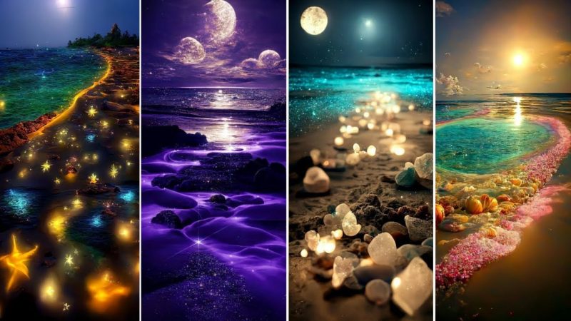 The Mesmerizing Blend of Ocean and Lunar Elegance.