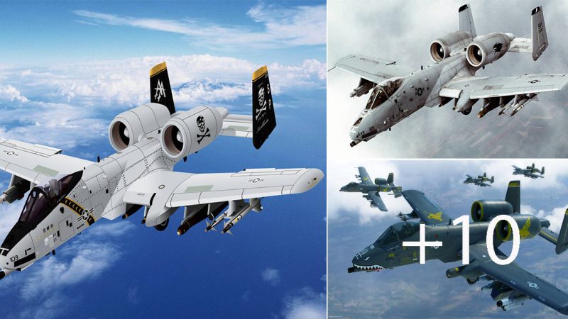 A Striking Tribute: EVOV1’s Artwork Celebrating the A-10 Thunderbolt II on DeviantArt