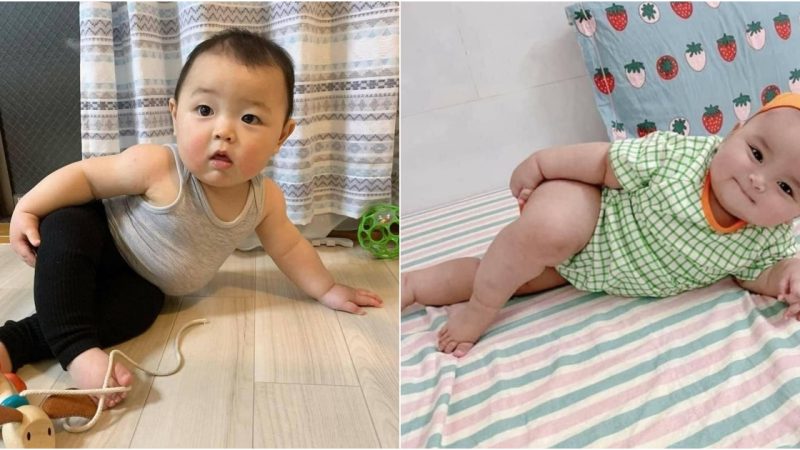 Captivating Infant Poses Cast a Spell on Online Viewers.