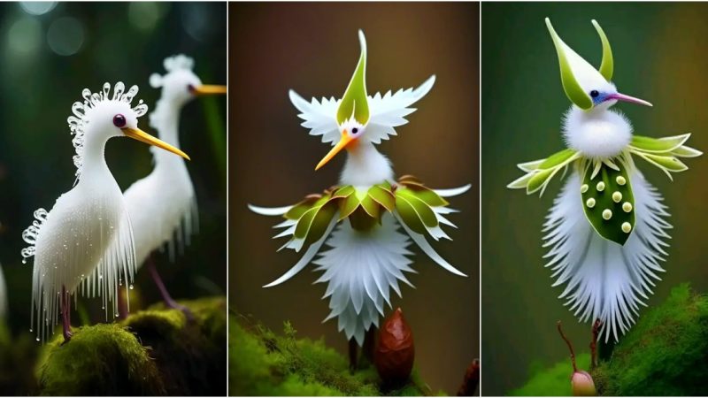 Flight of Floral Fantasy: Captivating Blossoms that Mimic the Majesty of Birds