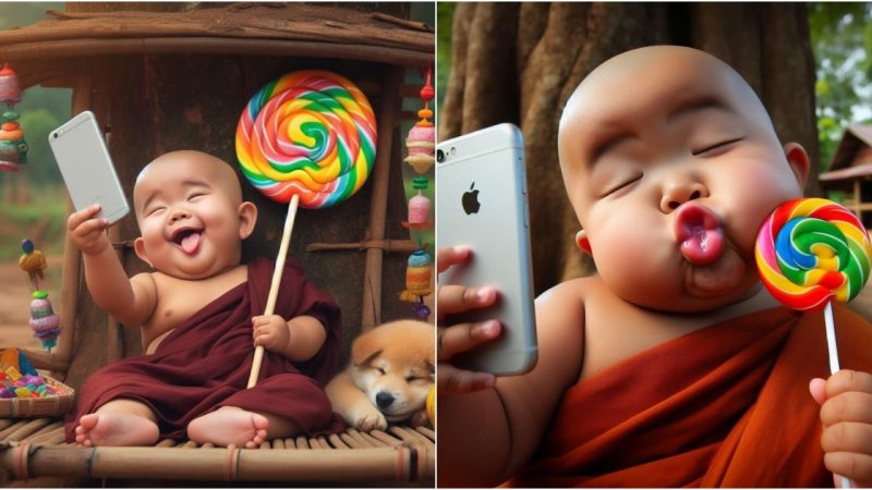 Capturing the Comedy: The Irresistible Charm of Babies and Smartphones