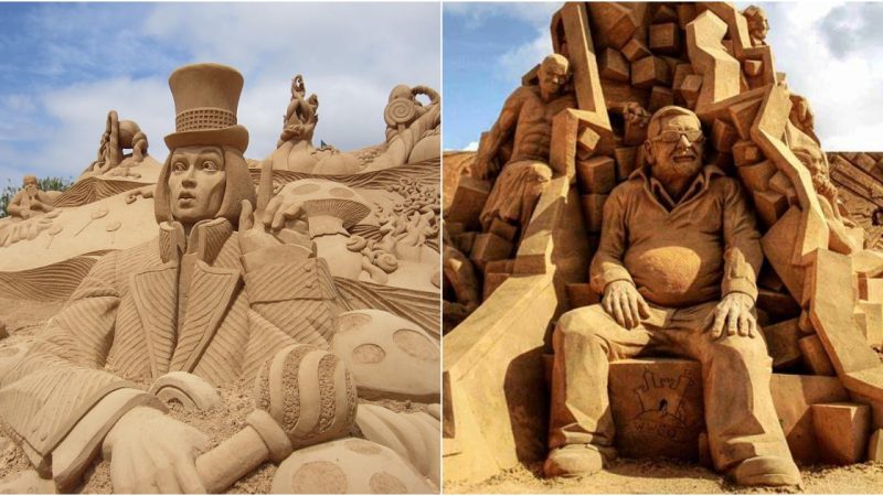 Transform Sandy Beaches Into Incredible Works Of Art.