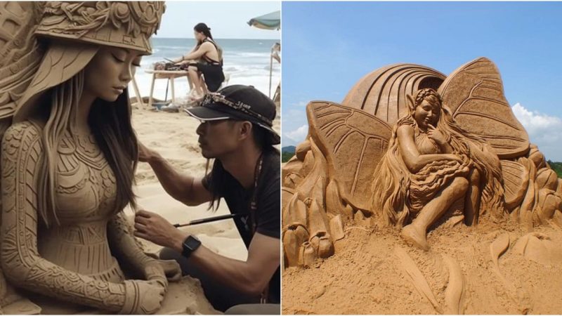 Transient Beauty: The Bittersweet Journey of Sand Sculpture Art, Magnificence Ephemeral Yet Painfully Brief