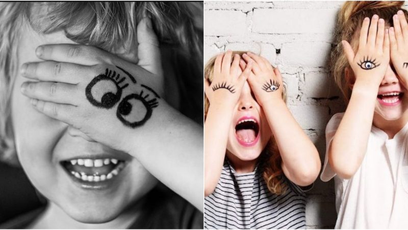 The Joy of Children’s Mischief: Exploring the Art of Drawing on Hands