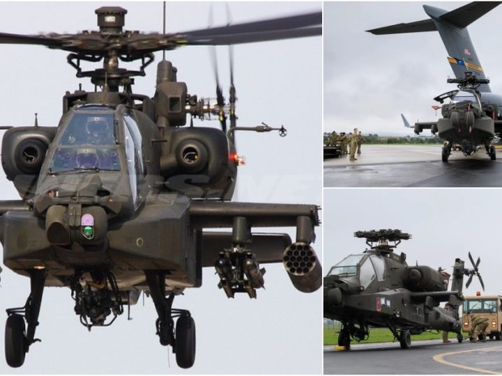 US Army Aviation Unit in Germany Welcomes New Apache Attack Helicopters