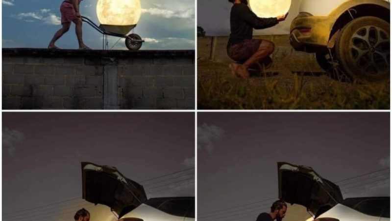 Lunar Loving Artist Creates Mind-Bending Photos of the Moon