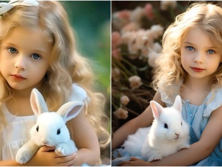 Since when are rabbits considered pets for children? But no, it is a beast