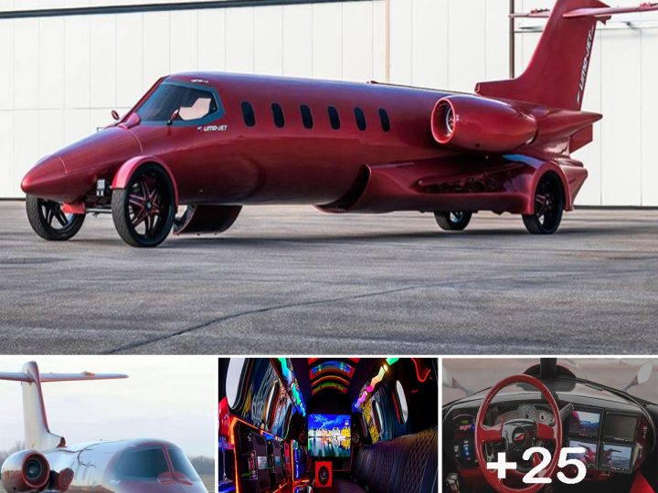 Today in Ridiculous Cars: A Learjet Converted Into a Street-Legal Limousine