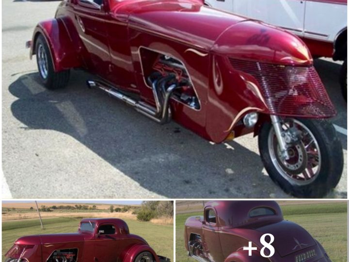 A 1933 Chevy Coupe Trike Thing With a 700hp Engine